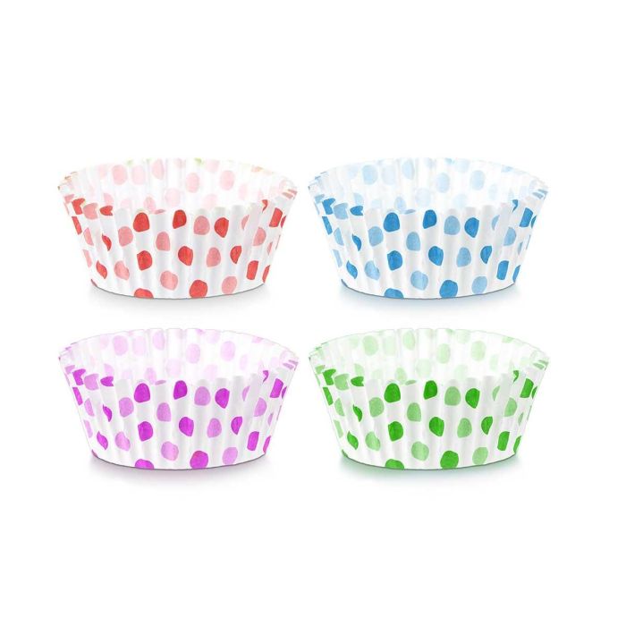 Set 150 Moldes Papel Puntos 10,5Cm Surtidos Kinvara (Set de 48) 1 Set 150 Moldes Papel Puntos 10,5Cm Surtidos Kinvara (Set de 48) 1