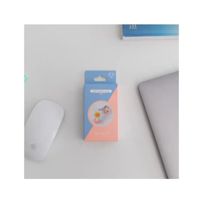 Wondee Llavero y Memoria USB 32GB Margarita con Adaptador USB C 8