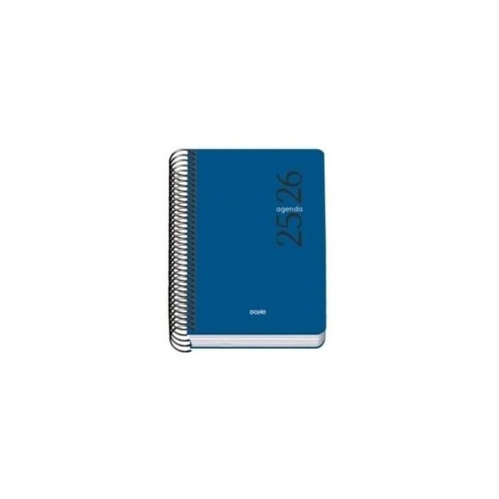 Agenda Escolar 2025-2026 Tamaño A6 Tapa Carton Forrado Día Página Modelo Esencial Basic Azul Dohe 52076 Agenda Escolar 2025-2026 Tamaño A6 Tapa Carton Forrado Día Página Modelo Esencial Basic Azul Dohe 52076