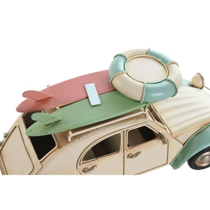 Figura Decorativa Home ESPRIT Azul Verde Rosa Vintage 28 x 11 x 11,5 cm (3 Unidades) 2
