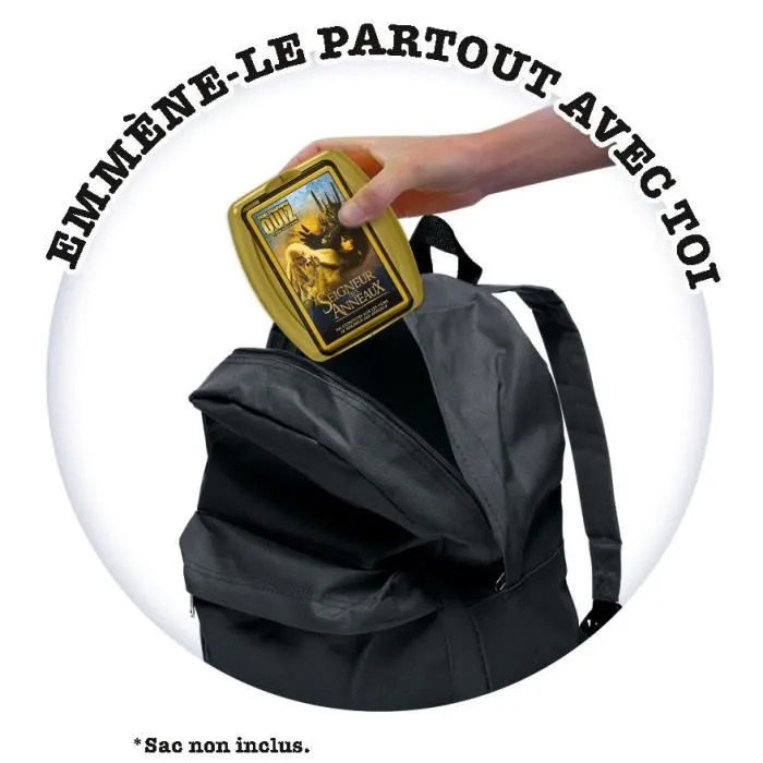 Winning Moves El Señor de los Anillos Quiz 500 Preguntas Tarjetas Ilustradas Juego de Mesa Familiar a partir de 10 años 4