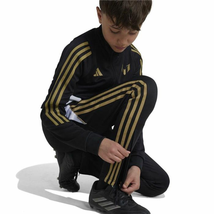 Pantalón Largo Deportivo Adidas Messi Infantil Negro 2