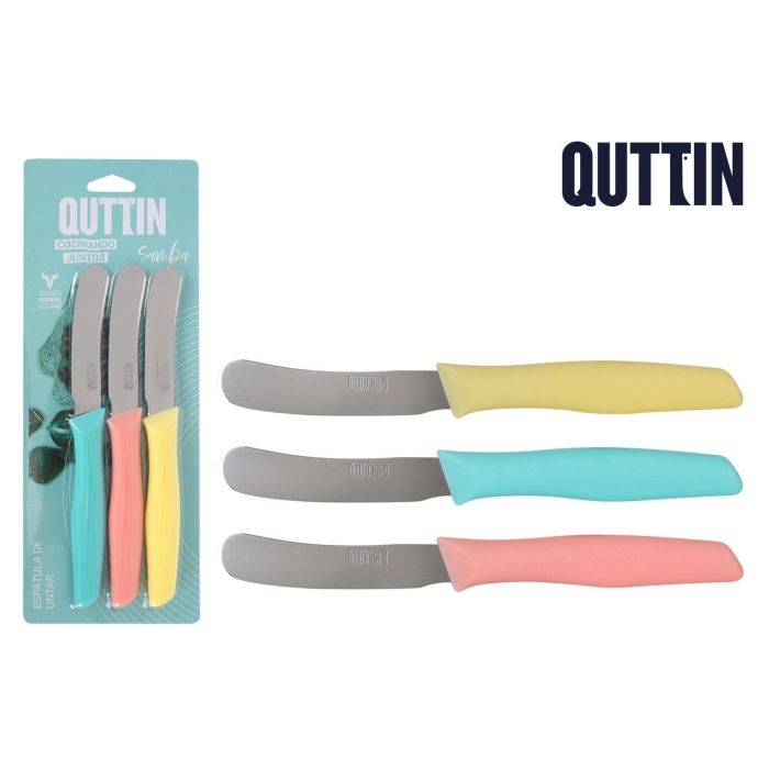 Set de 3 cucharas de untar Samba 20 cm - Quttin (12 Cajas) Set de 3 cucharas de untar Samba 20 cm - Quttin (12 Cajas)