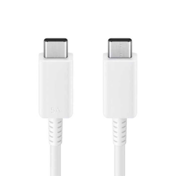 Samsung EP-DX510JWEGEU Cable USB-C a USB-C 5A 1.8M Blanco 2
