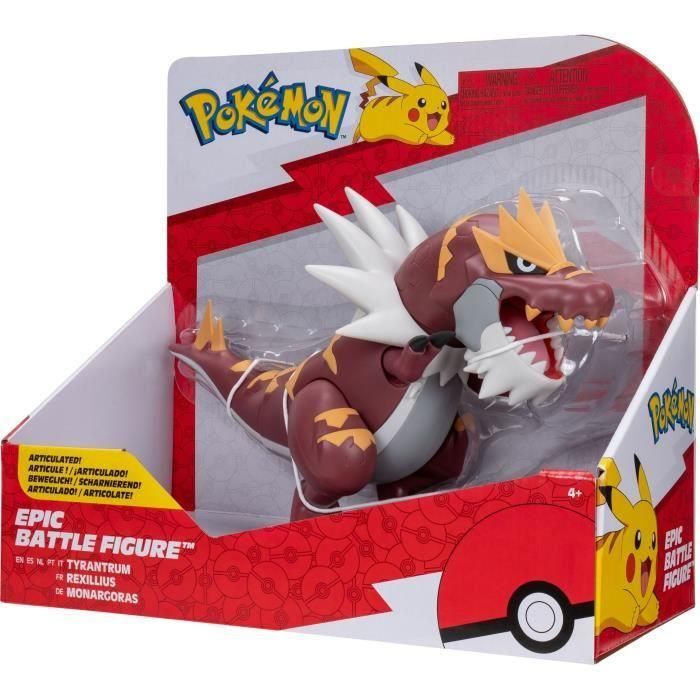 Figura - BANDAI - Pokémon legendario Rexilius - 30 cm, articulada, escala dibujos animados 1 Figura - BANDAI - Pokémon legendario Rexilius - 30 cm, articulada, escala dibujos animados 1