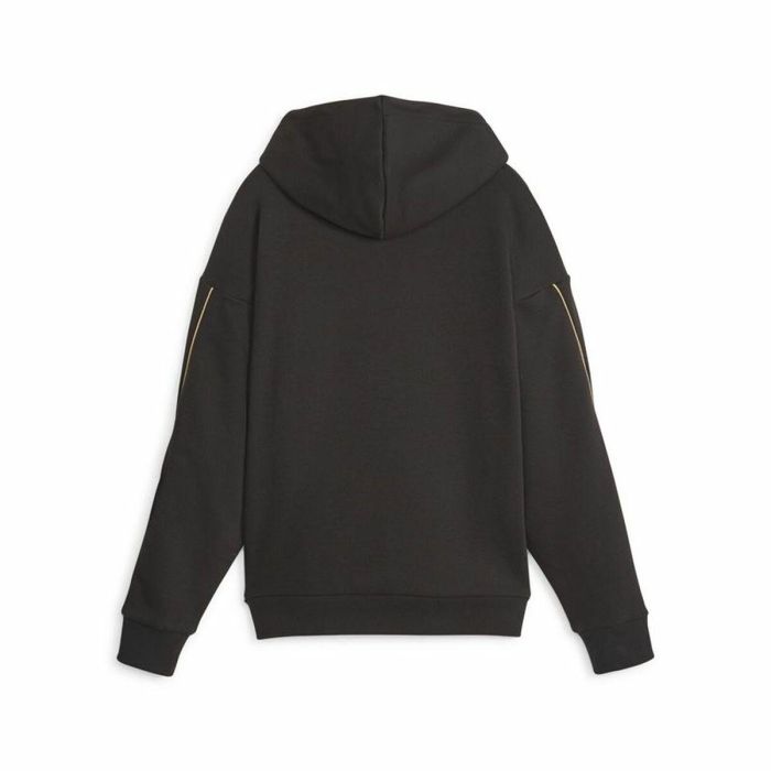 Sudadera con Capucha Mujer Puma Ess+ Minimal Gold Negro 1 Sudadera con Capucha Mujer Puma Ess+ Minimal Gold Negro 1