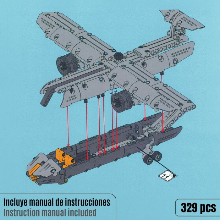 Juego de Construcción Colorbaby 4 Juego de Construcción Colorbaby 4