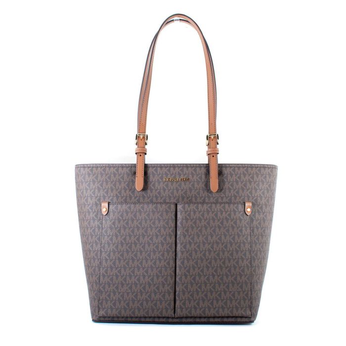 Bolso Mujer Michael Kors BRADSHAW Marrón 35 x 26 x 10 cm 0 Bolso Mujer Michael Kors BRADSHAW Marrón 35 x 26 x 10 cm 0