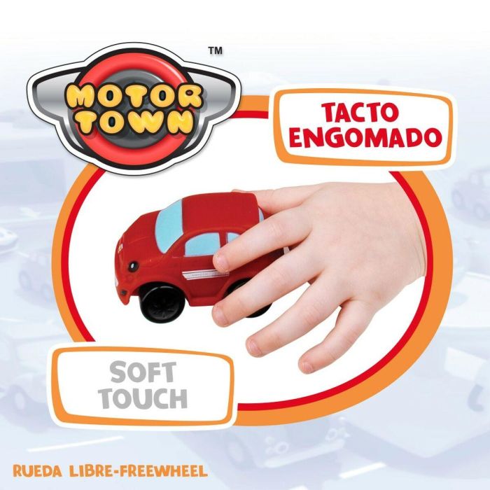 Set de Vehículos Motor Town 4 Piezas 7,5 x 4,5 x 5 cm (6 Unidades) 2