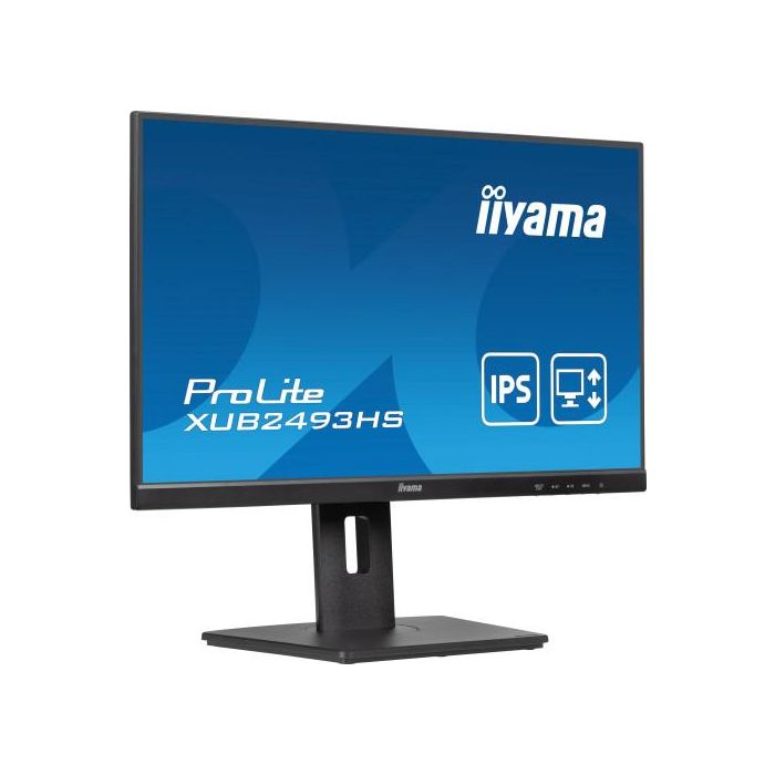 Iiyama XUB2493HS-B6 Monitor 24" IPS Full HD 75Hz 4ms HDMI DisplayPort Altavoces Regulación Altura/Inclinación 100Hz 1