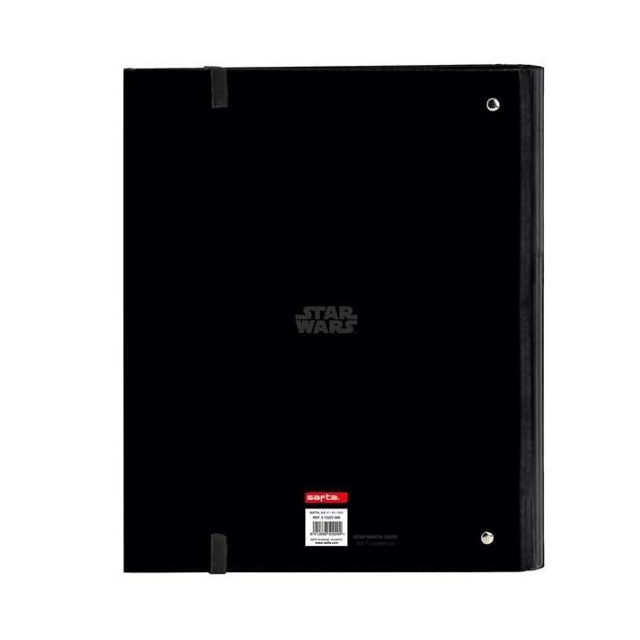 Carpeta de anillas The Mandalorian Negro (27 x 32 x 3.5 cm) 1 Carpeta de anillas The Mandalorian Negro (27 x 32 x 3.5 cm) 1