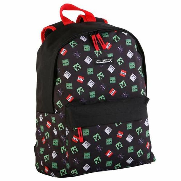 Mochila americana minecraft tnt adaptable a carro, espaldera acolchada.. 42 x 31 x 13.5 cm. Mochila americana minecraft tnt adaptable a carro, espaldera acolchada.. 42 x 31 x 13.5 cm.
