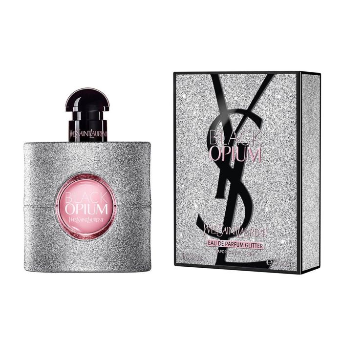 Yves Saint Laurent Black Opium Eau de Parfum Glitter 50 ml Vaporizador para Hombre Yves Saint Laurent Black Opium Eau de Parfum Glitter 50 ml Vaporizador para Hombre