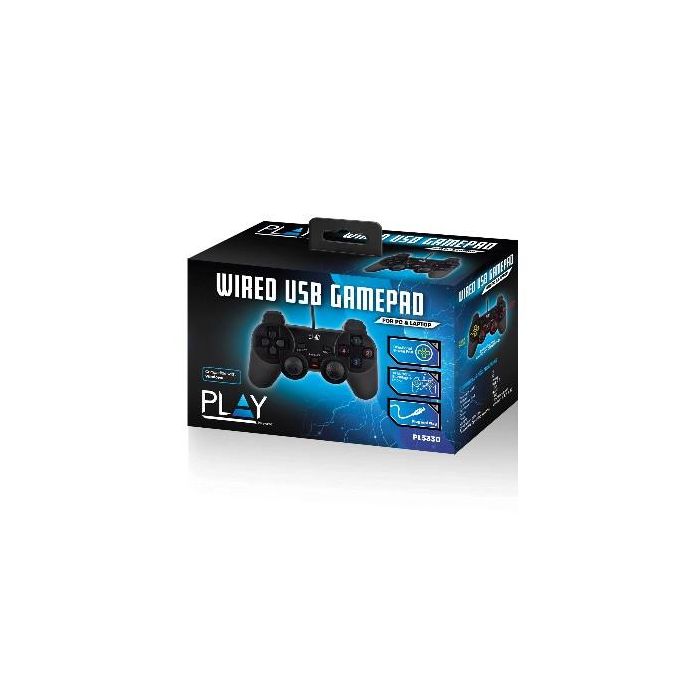 Ewent Mando Gamepad PL3330 USB para PC, 13 botones, 2 mandos analógicos, 8 vías, plug and play 2 Ewent Mando Gamepad PL3330 USB para PC, 13 botones, 2 mandos analógicos, 8 vías, plug and play 2