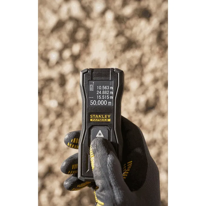Stanley Fatmax Dispositivo de Medición Láser FATMAX FLM165, Alcance 50 m, FMHT77165-0