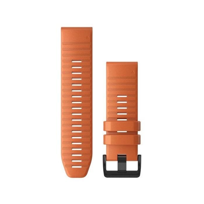 Garmin Correa de Recambio QuickFit 26mm Silicona Naranja/Gris Pizarra