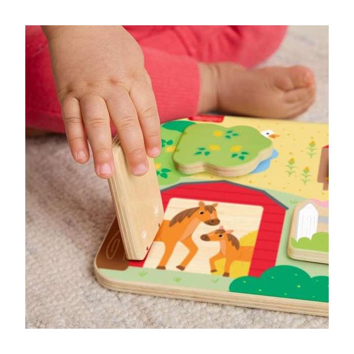 Juego madera animales cucu-trás 20x20x1,91 cm 5 Juego madera animales cucu-trás 20x20x1,91 cm 5