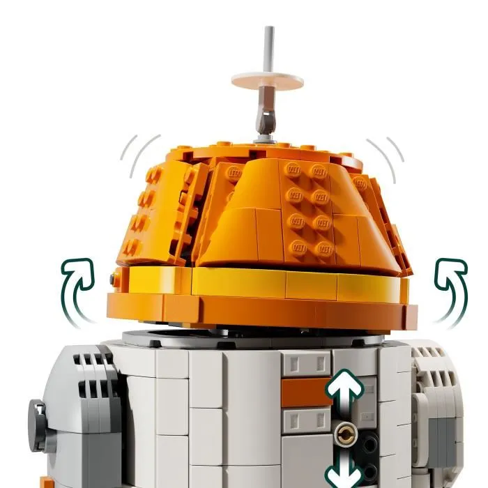 Lego Star Wars Set de Construcción Ahsoka y el Droide Astromecánico Chopper (C1-10P) 75416, a partir de 10 años 3
