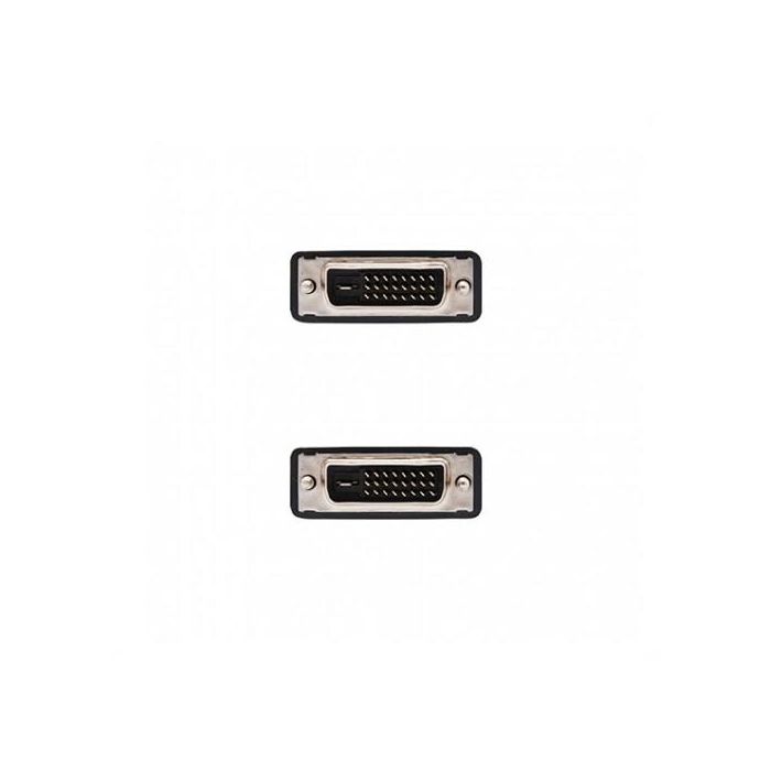 Cable DVI Dual Nanocable 10.15.0802/ DVI Macho - DVI Macho/ 1.8m/ Negro 1 Cable DVI Dual Nanocable 10.15.0802/ DVI Macho - DVI Macho/ 1.8m/ Negro 1
