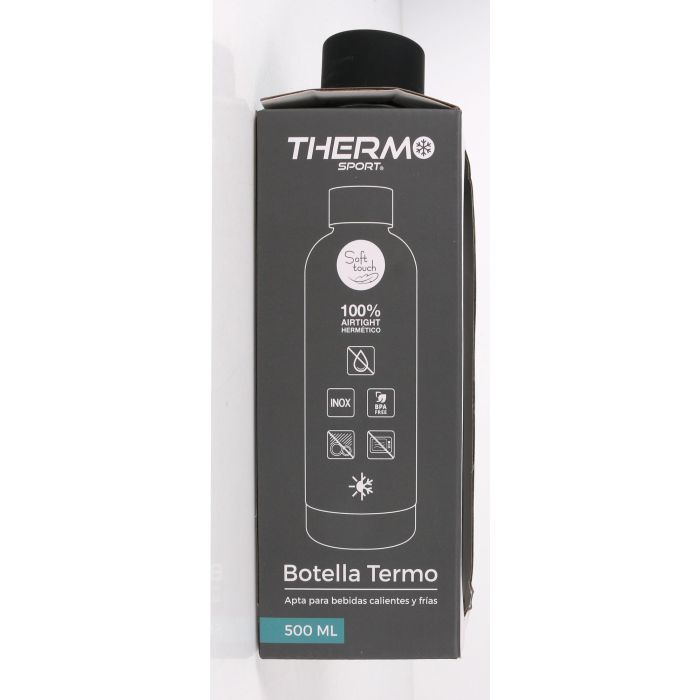 Thermosport Botella Termo Soft Touch 500 ml Blac (6 Unidades) 7