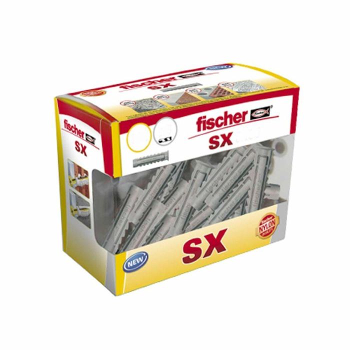 Tacos Fischer 8 x 40 mm Acero Nailon (60 unidades) 1 Tacos Fischer 8 x 40 mm Acero Nailon (60 unidades) 1