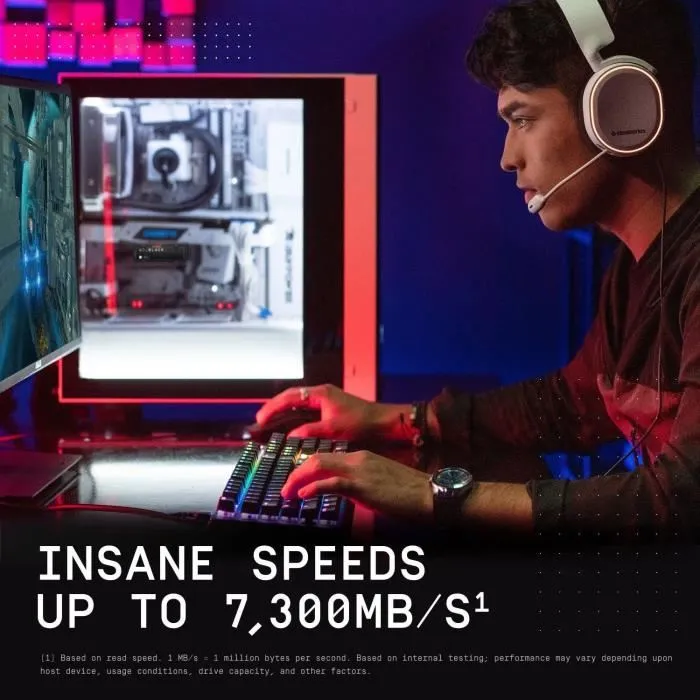 Western Digital WDS200T2XHE Disco Duro NVME SSD Interno 2TB M.2 con Radiador Negro 2