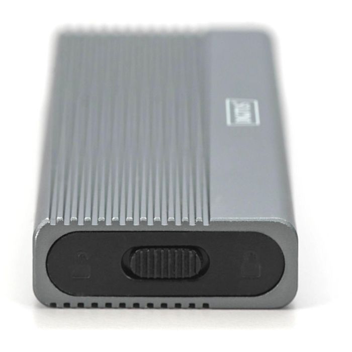 Digitus DA-71120-1 Caja Externa SSD M.2 NVMe USB 3.1 Gen2 Aluminio Negro 10Gb/s 3