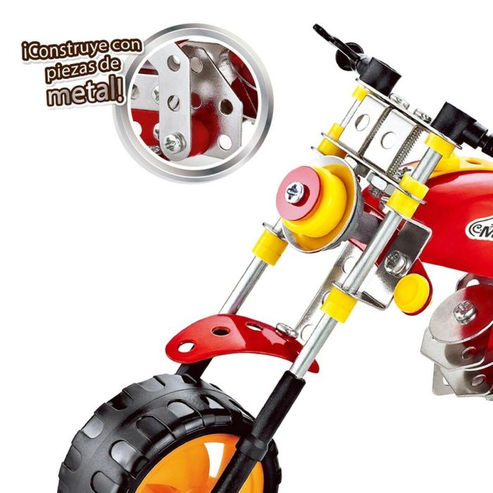 Juego de Construcción Colorbaby Smart Theory 255 Piezas Moto (6 Unidades) 2 Juego de Construcción Colorbaby Smart Theory 255 Piezas Moto (6 Unidades) 2