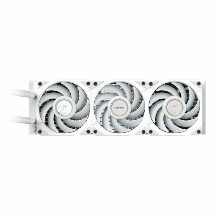GIGABYTE AORUS WATERFORCE X II 360 ICE Procesador Sistema de refrigeración líquida todo en uno 12 cm Blanco 2 GIGABYTE AORUS WATERFORCE X II 360 ICE Procesador Sistema de refrigeración líquida todo en uno 12 cm Blanco 2