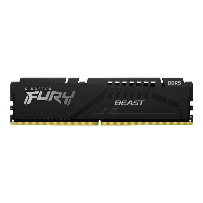 Kingston FURY Beast Módulo de Memoria RAM 1x 32GB DDR5 5200 MT/s para PC Gaming, Intel XMP 3.0 & AMD EXPO Kingston FURY Beast Módulo de Memoria RAM 1x 32GB DDR5 5200 MT/s para PC Gaming, Intel XMP 3.0 & AMD EXPO