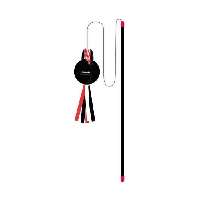 Cerdá Varita para Gato Minnie Negra, dimensiones 3 x 7 x 46 cm 0 Cerdá Varita para Gato Minnie Negra, dimensiones 3 x 7 x 46 cm 0