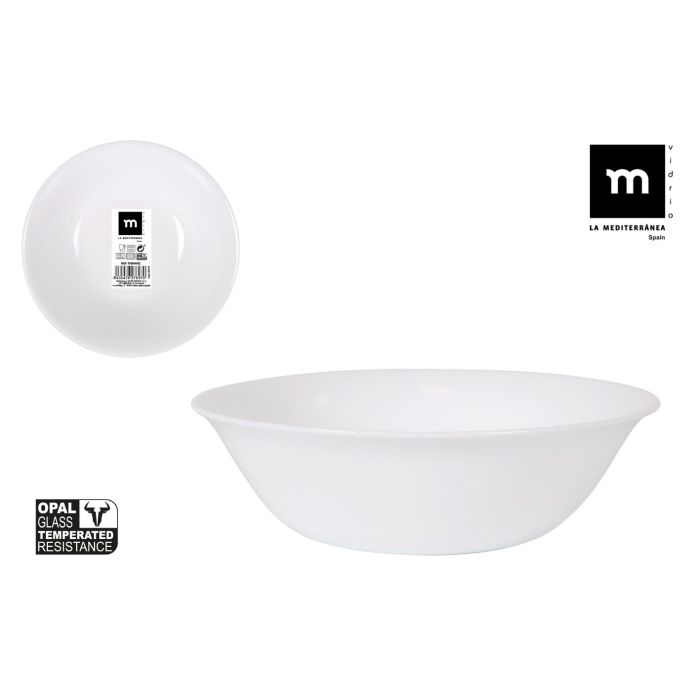 La Mediterranea Bol Opal Whom 16.5 cm - Colección Whom, 16.4 cm ancho x 4.9 cm alto x 16.2 cm largo (48 Unidades) 0 La Mediterranea Bol Opal Whom 16.5 cm - Colección Whom, 16.4 cm ancho x 4.9 cm alto x 16.2 cm largo (48 Unidades) 0