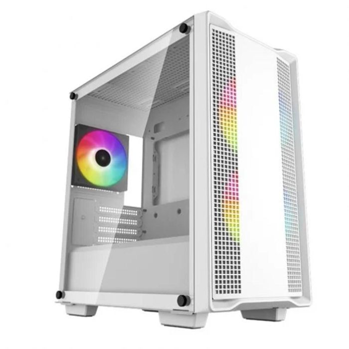DeepCool CC360 Caja Gaming Micro-ATX Blanco con Ventana de Vidrio Templado y 3 Ventiladores ARGB DeepCool CC360 Caja Gaming Micro-ATX Blanco con Ventana de Vidrio Templado y 3 Ventiladores ARGB