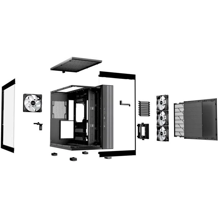 Be Quiet Caja PC BEQ1734222954946 Base Luminosa 600 LX RGB Vidrio Templado USB 3.0 3