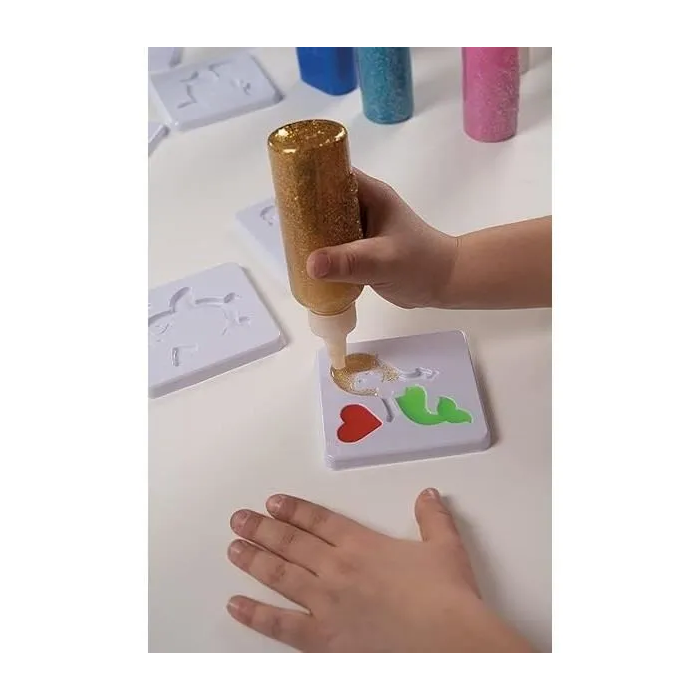 Simba Aqua Gelz Kit Creativo Infantil Creación Figuras 3D Set Colosal Tubos de Gel A Partir de 8 Años