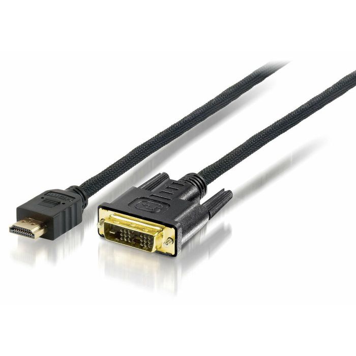 EQUIP CABLE HDMI MACHO A DVI MACHO 1.8M 2 EQUIP CABLE HDMI MACHO A DVI MACHO 1.8M 2