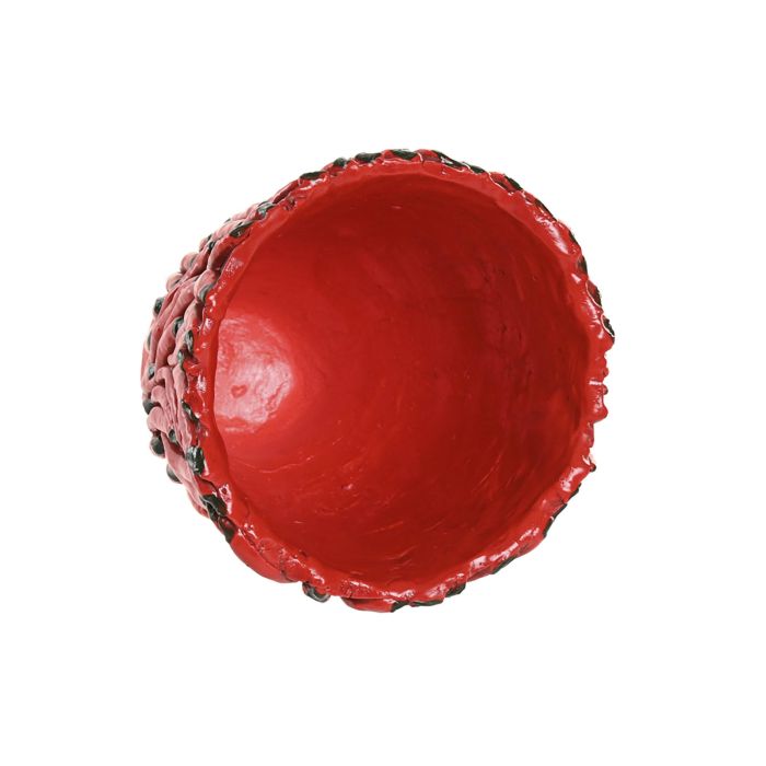 Jarron Tropical DKD Home Decor Rojo 18 x 26 x 18 cm (4 Unidades) 2 Jarron Tropical DKD Home Decor Rojo 18 x 26 x 18 cm (4 Unidades) 2