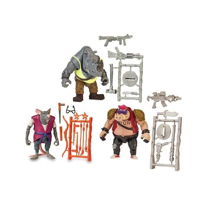 Famosa Tortugas Ninja Movie Figura Básica 7 cm Totalmente Articulada Incluye Accesorio de Lucha 7 Famosa Tortugas Ninja Movie Figura Básica 7 cm Totalmente Articulada Incluye Accesorio de Lucha 7