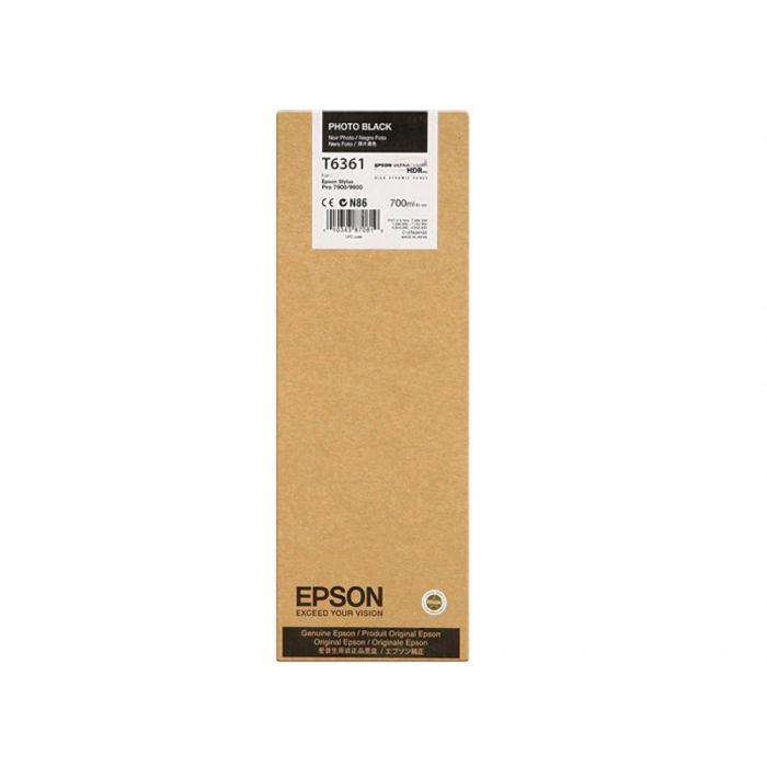 Epson GF Stylus Photo 7900/9900 Tinta Negro Foto Alta Capacidad Cartucho Original 1