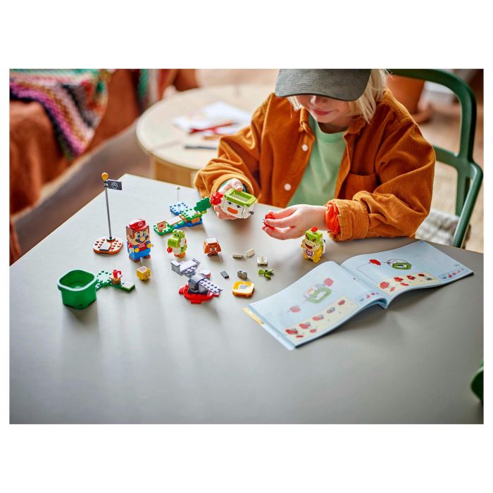 LEGO 71439 Las aventuras de LEGO Mario Interactive - Set de vehículo y Yoshi 8