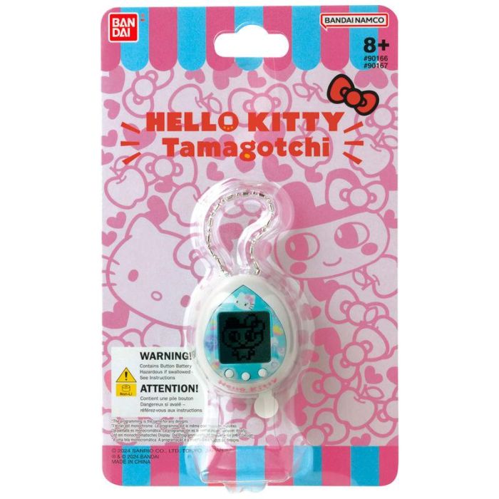 BANDAI Tamagotchi Hello Kitty 50th Anniversary azul, multi-idioma con pilas incluidas 1 BANDAI Tamagotchi Hello Kitty 50th Anniversary azul, multi-idioma con pilas incluidas 1