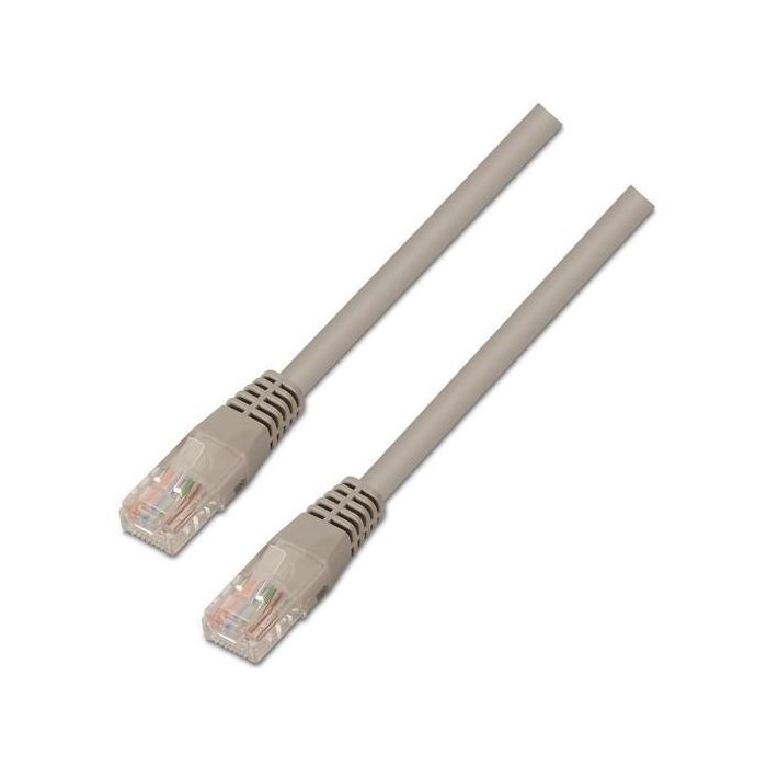 Aisens Cable de Red Latiguillo RJ45 Cat.6 UTP AWG24 Gris 3,0 Metros