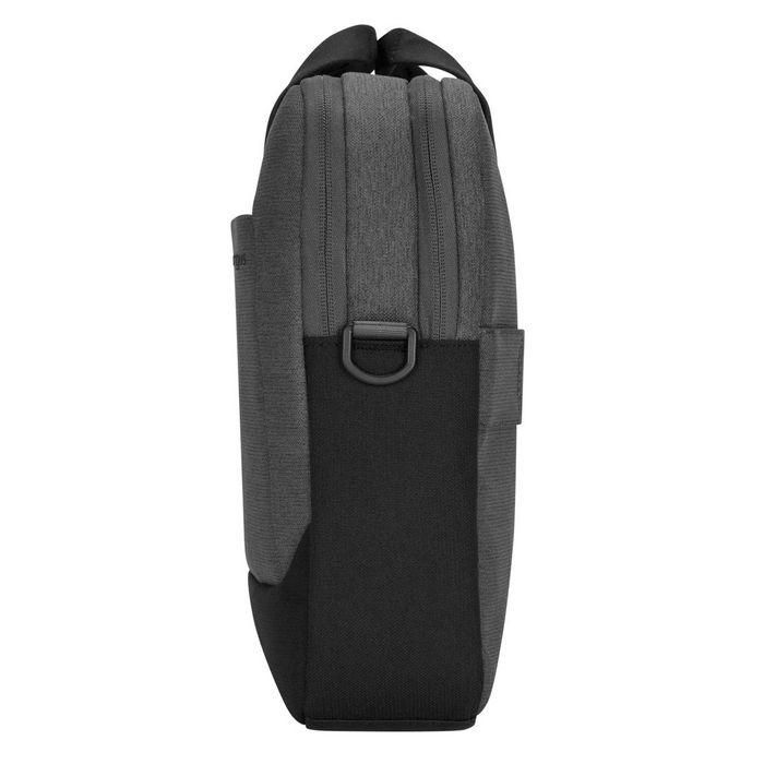 Targus CypressEco Maletín para portátiles de hasta 15.6" (39,6 cm) en Negro y Gris, con asa, correa de hombro y bolsillos 5 Targus CypressEco Maletín para portátiles de hasta 15.6" (39,6 cm) en Negro y Gris, con asa, correa de hombro y bolsillos 5