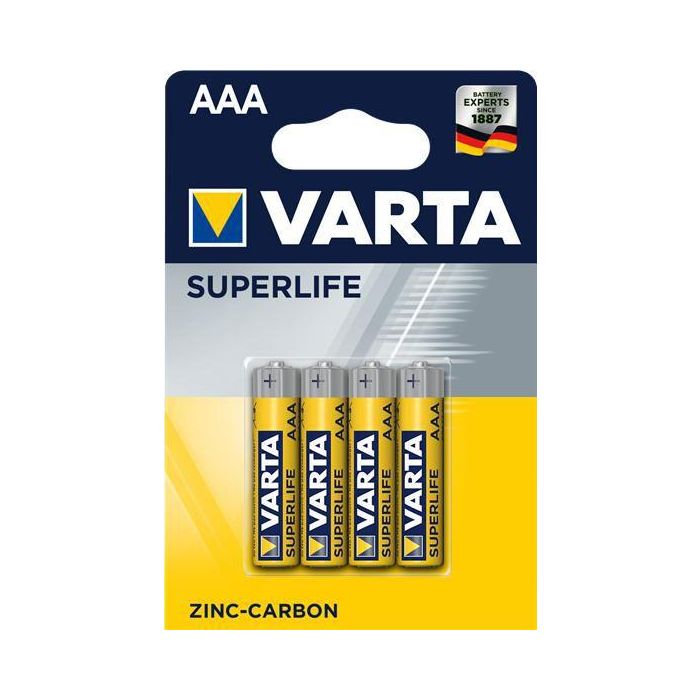Varta Superlife Aaa Single-Use Battery Alkaline Varta Superlife Aaa Single-Use Battery Alkaline