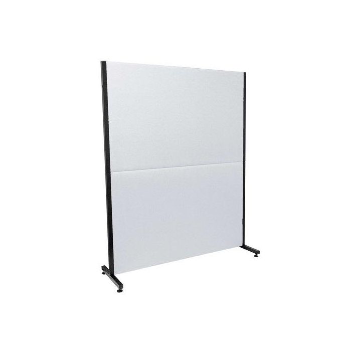 Biombo Piqueras Y Crespo Valdeganga Desmontable Tapizado Bali Blanco