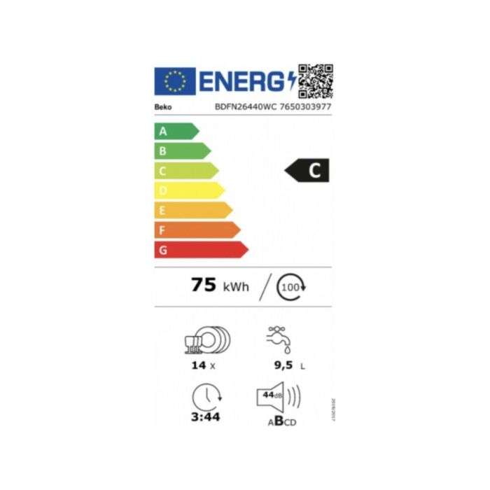 Lavavajillas BEKO BDFN26440WC 60 cm 1 Lavavajillas BEKO BDFN26440WC 60 cm 1