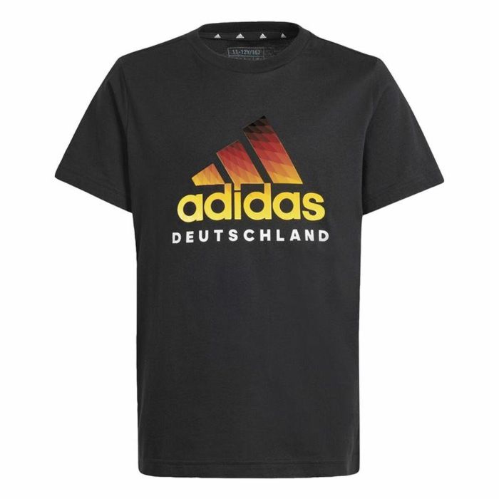 Camiseta de Manga Corta Adidas Deutschland Negro 0 Camiseta de Manga Corta Adidas Deutschland Negro 0