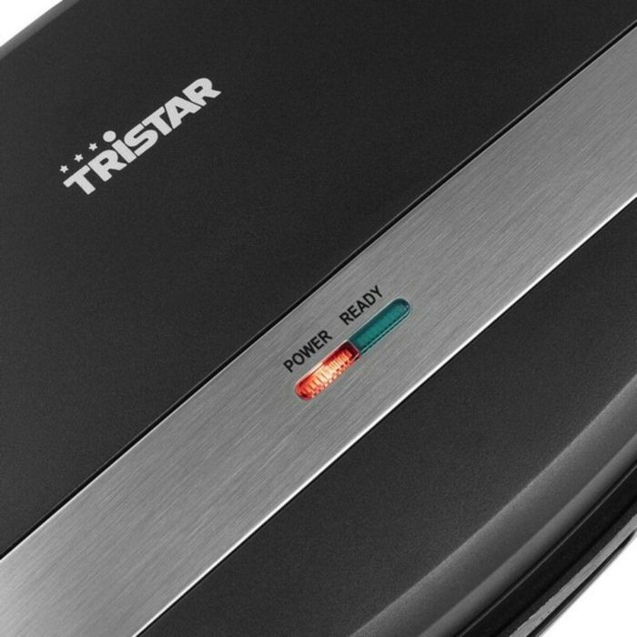 Grill de contacto Tristar GR-2856 1000W Negro Acero 28 x 19 cm 6 Grill de contacto Tristar GR-2856 1000W Negro Acero 28 x 19 cm 6