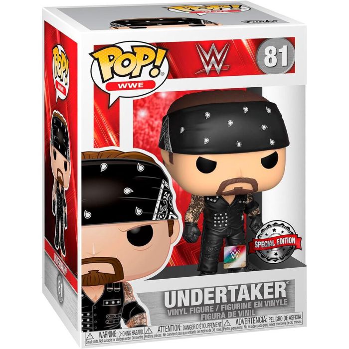 Figura POP WWE Undertaker Exclusive 1 Figura POP WWE Undertaker Exclusive 1