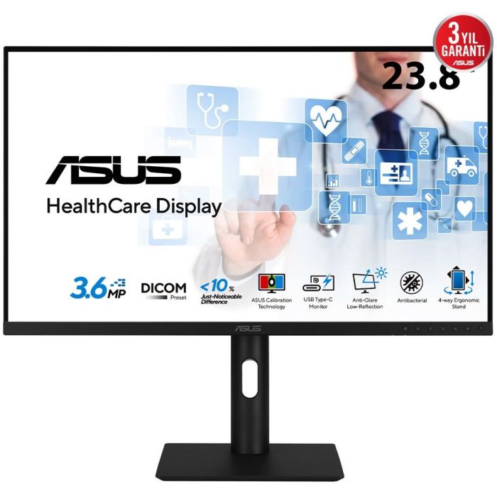 ASUS Business HA2441A Monitor 60.5 cm 16:9 WQHD IPS Anti-reflejos 75Hz 5ms Negro 0 ASUS Business HA2441A Monitor 60.5 cm 16:9 WQHD IPS Anti-reflejos 75Hz 5ms Negro 0